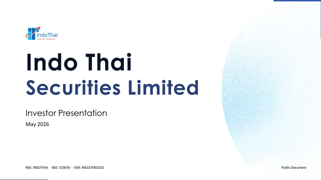 IndoThai Securities Investor Presentation May 2026